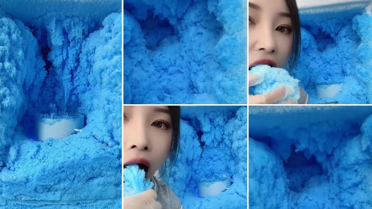 FREEZER FROST EATING ASMR ❄️💙