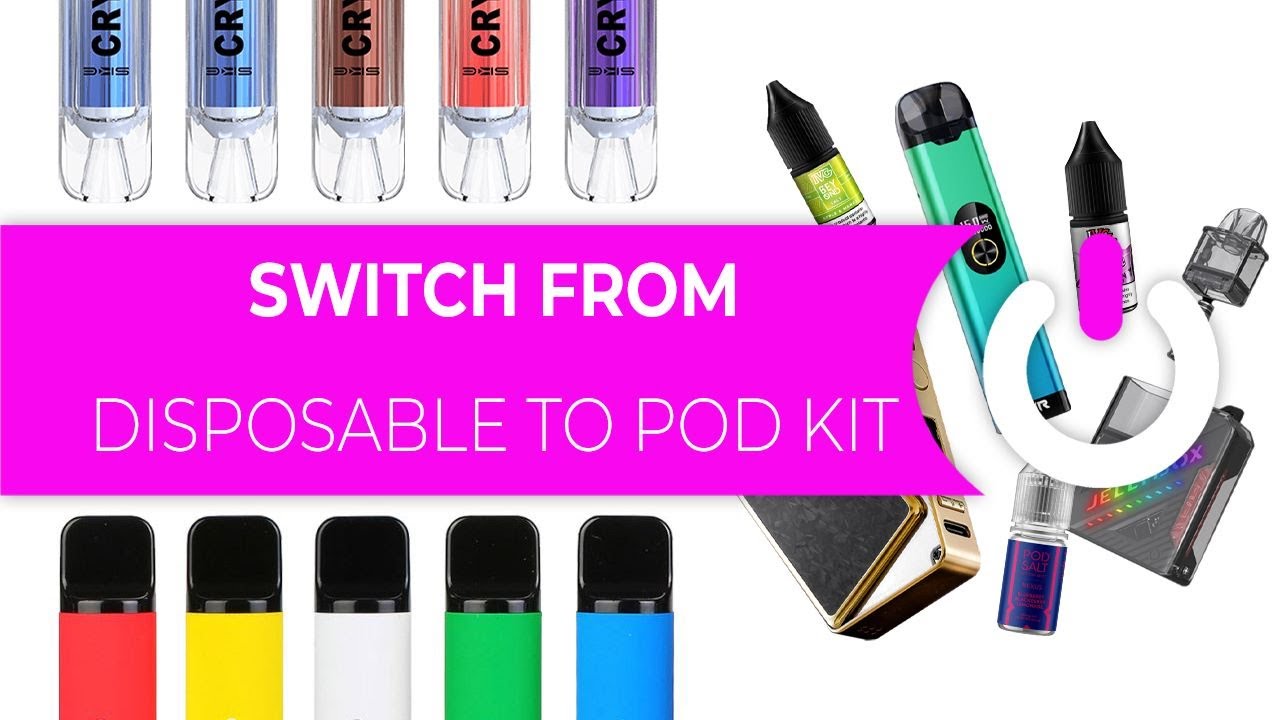 A Quick & Easy Switch - From Disposable to Pod Kit!