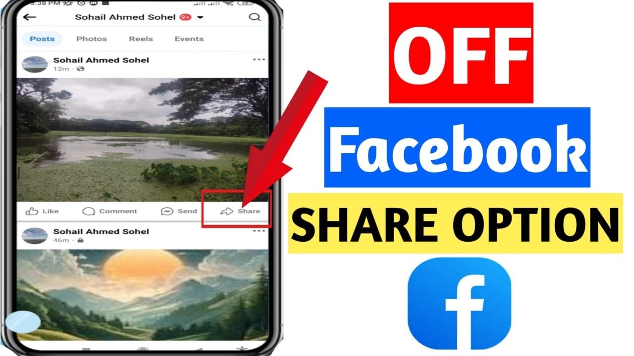 Как отключить функцию &laquo;Поделиться&raquo; в Facebook | Отключение функции &laquo;Поделиться&raquo; в Facebook