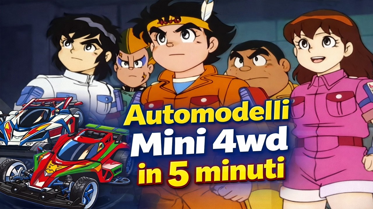 Automodelli Mini 4wd in 5 minuti