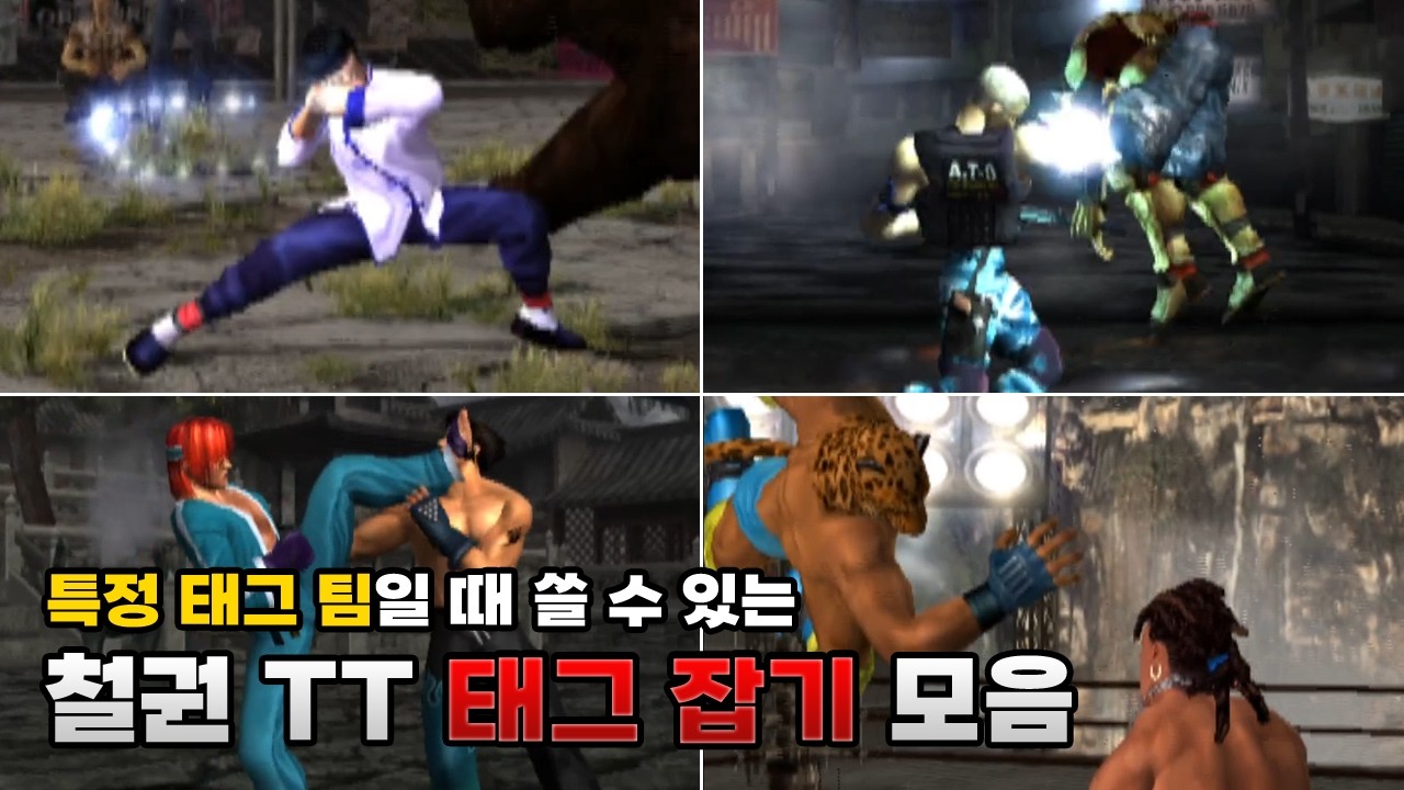[철권 태그 1] 이 조합 아니면 절대 못 보는 