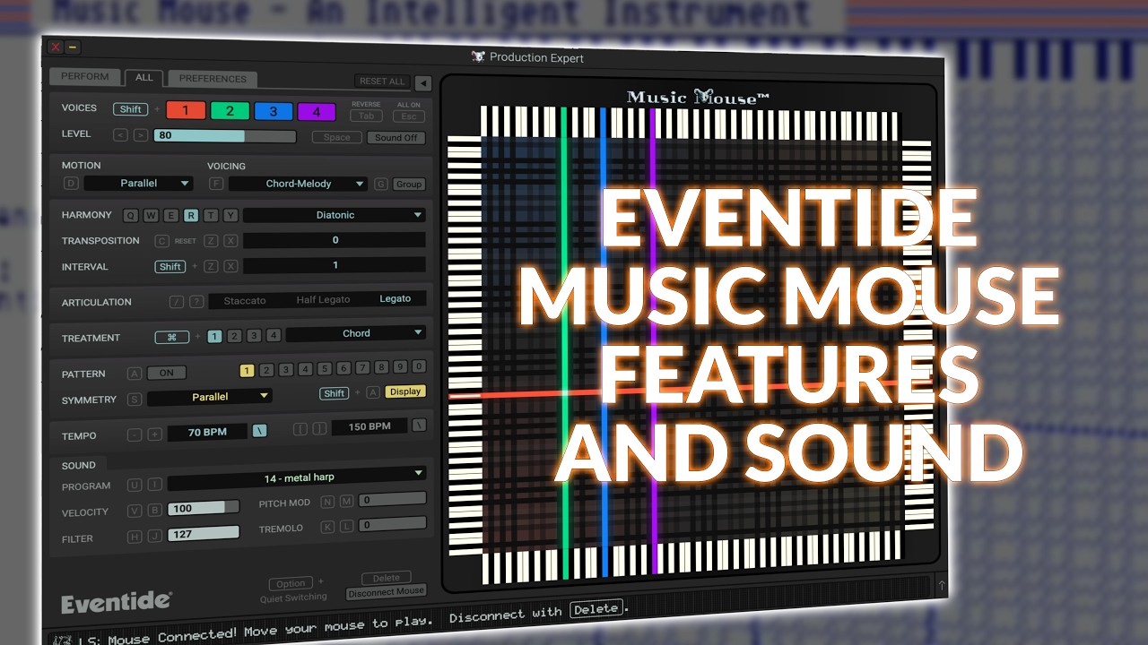 Eventide Music Mouse - Features And Sounds