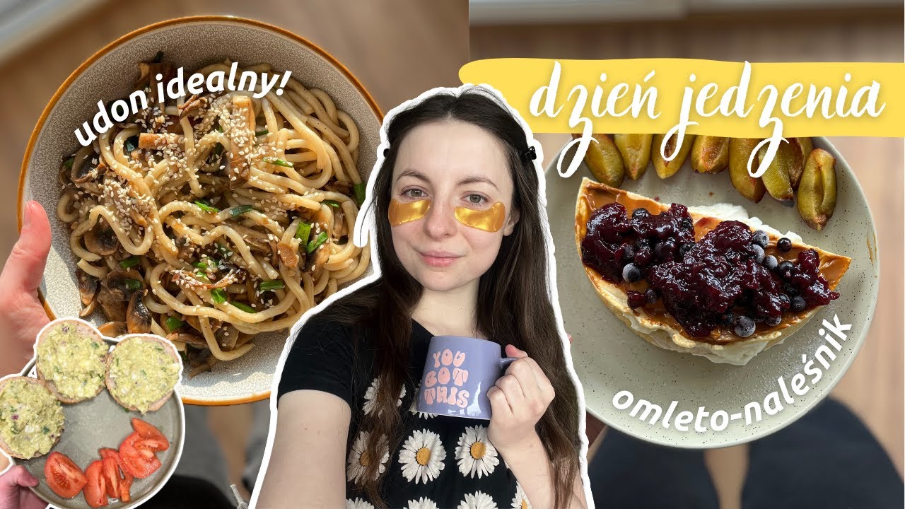 🌱 CO JEM W CIĄGU DNIA | eksperymenty z udonem, najlepsza pasta jajeczna, organizacja kuchni 🤩