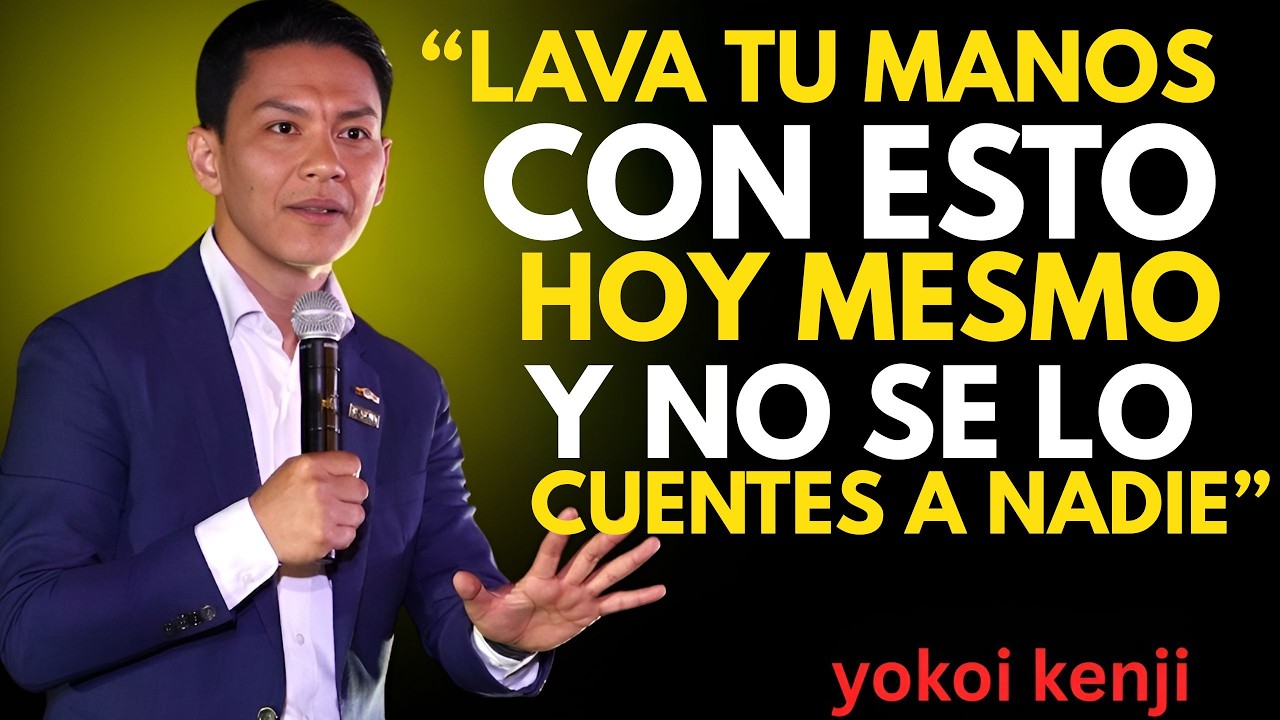 LAVA TUS MANOS con ESTO HOY y ATRAE MUCHO DINERO | Yokoi Kenji