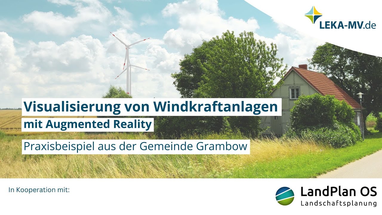 Visualisierung von Windkraftanlagen mit Augmented Reality: Praxisbeispiel aus Mecklenburg-Vorpommern