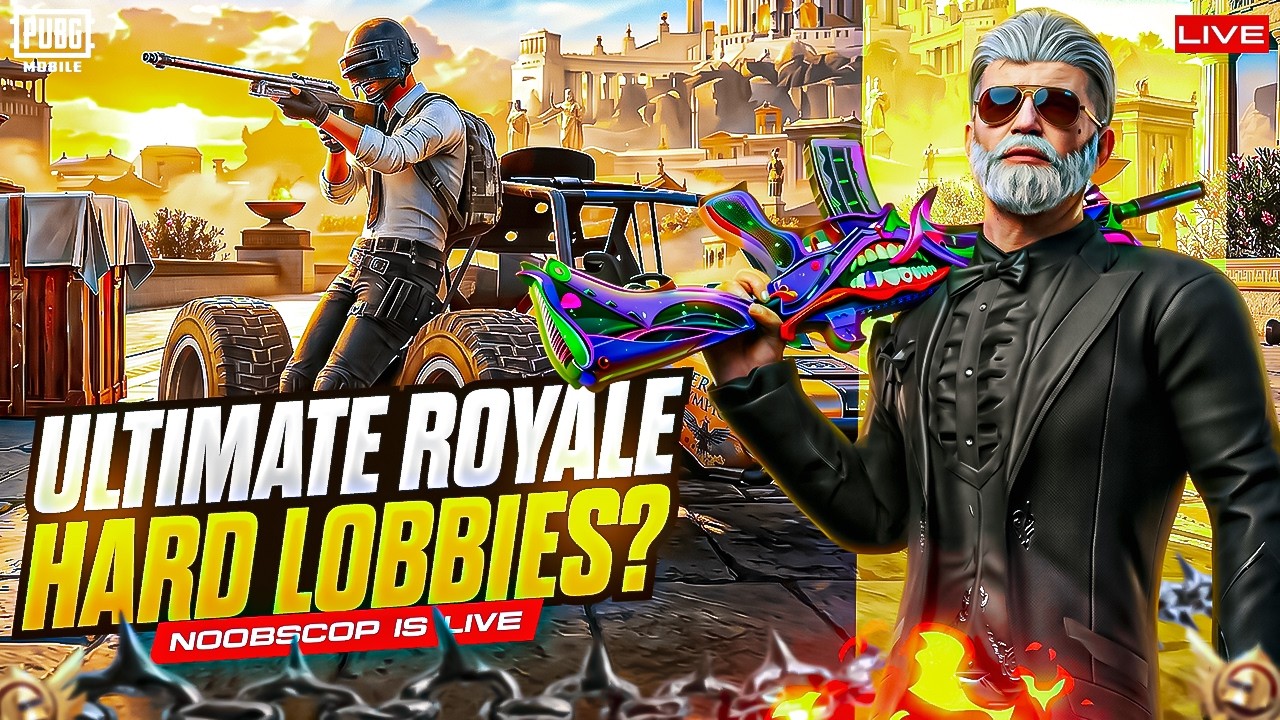 🔴 ULTIMATE ROYALE RANK PUSH🔥| PUBG MOBILE LIVE | HIGH KILLS + CLUTCHES 🏆 #PUBGMOBILE #UltimateRoyale