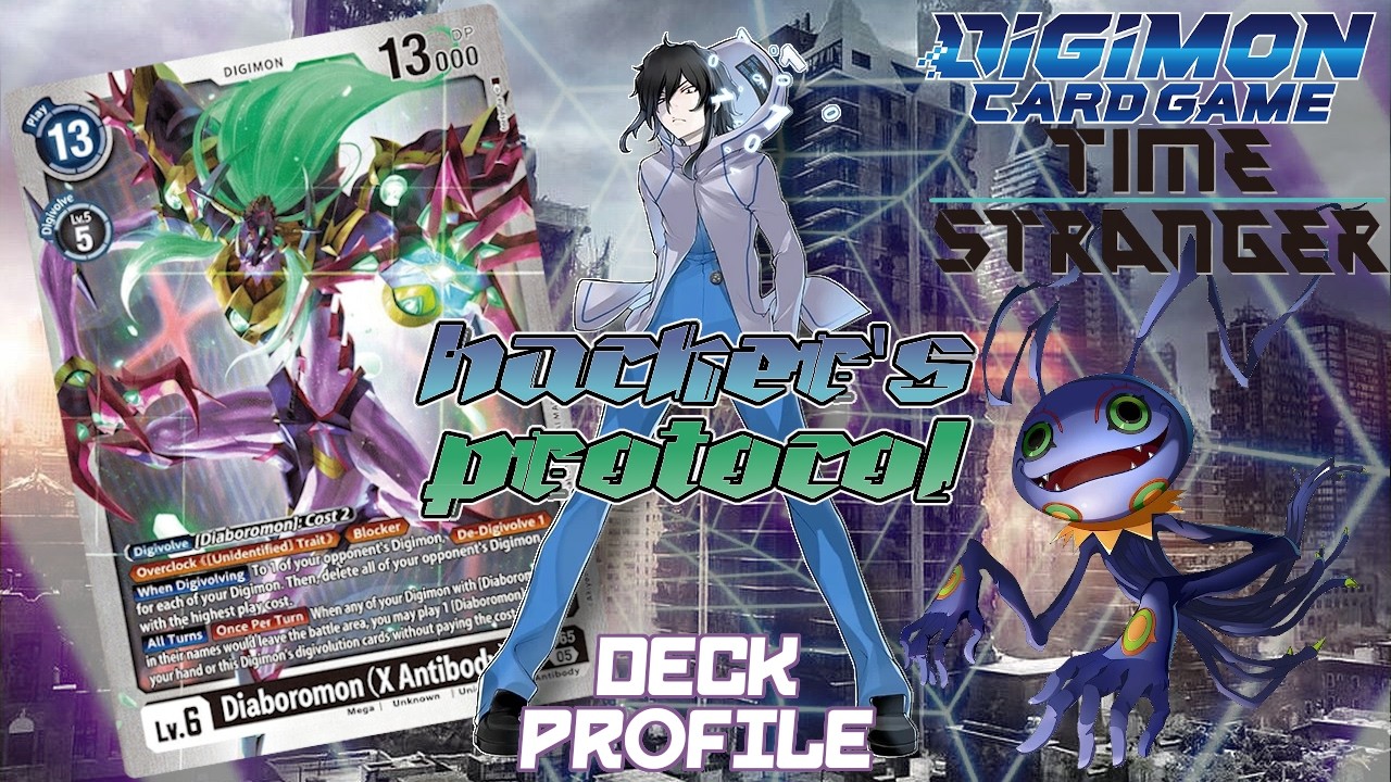Diaboromon Deck Profile + Gameplay! | Digimon TCG BT-24 Time Stranger