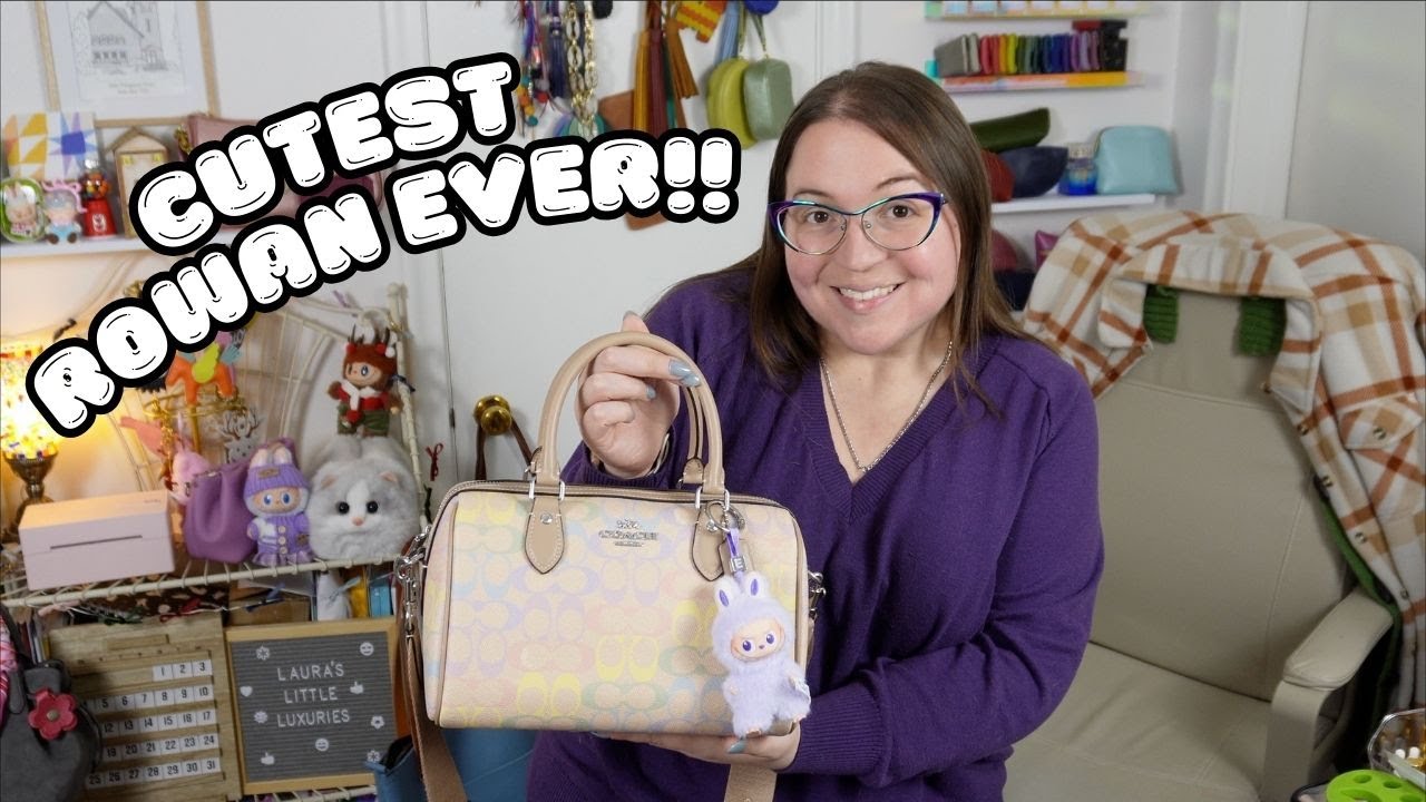 Я не смогла устоять… Распаковка и примерка кроссовок Coach Pastel Rainbow Rowan! 💖👜