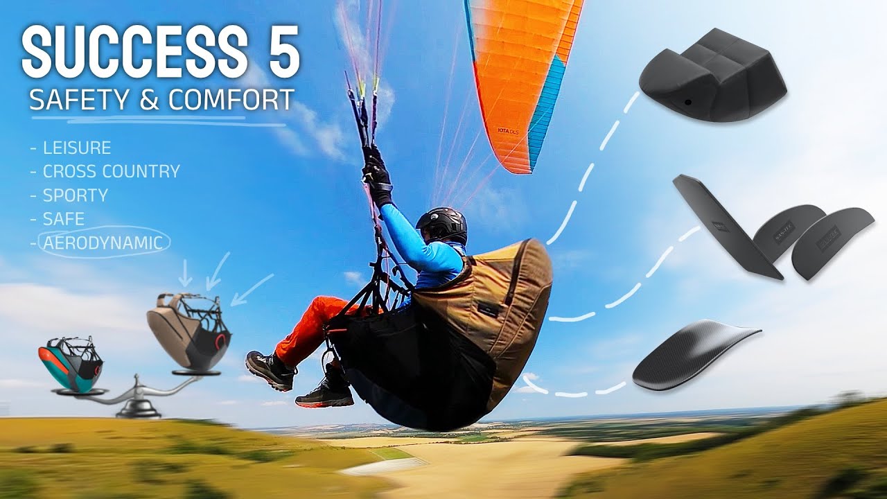 Advance SUCCESS 5 High-End Sport XC Standard Open Paragliding Harness with SAS-TEC Protectors Review