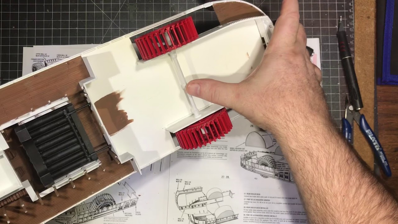 Robert E. Lee Steamboat build Pt.2