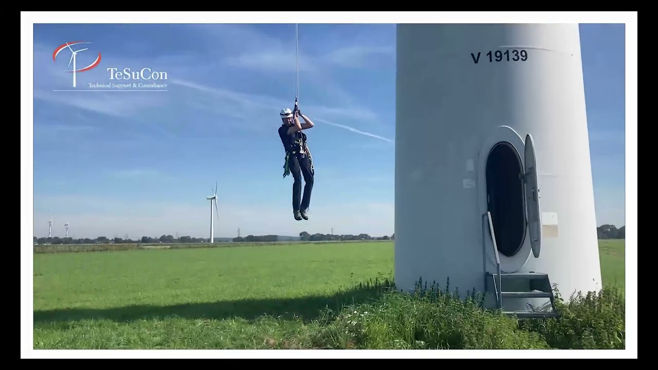 ERG Evacuator Field Experience 2024 V80 Vestas Wind turbines