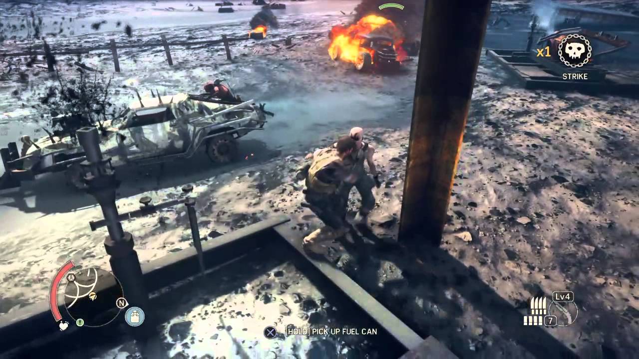 Mad Max wheel greaser game breaking bug