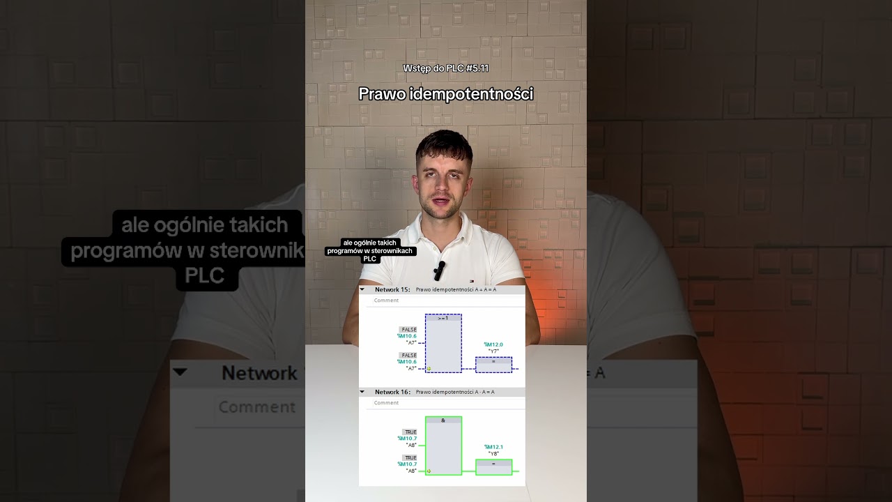 Prawo idempotentności #plc #plcprogramming
