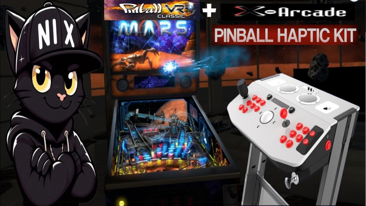X-ARCADE PINBALL HAPTIC KIT - Pinball FX VR Classic How to setup -