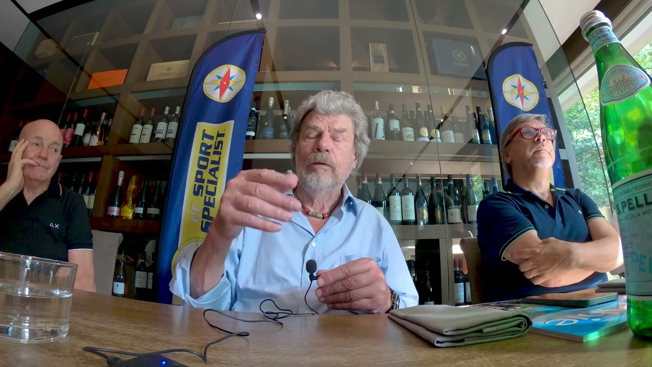 Rehinold Messner ospite di  DF Sport Specialist