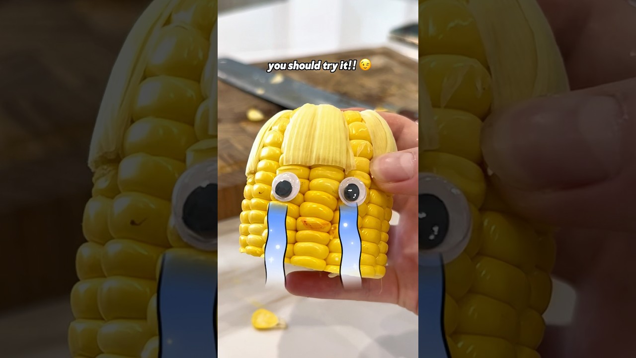 Hack to chop a corn! 