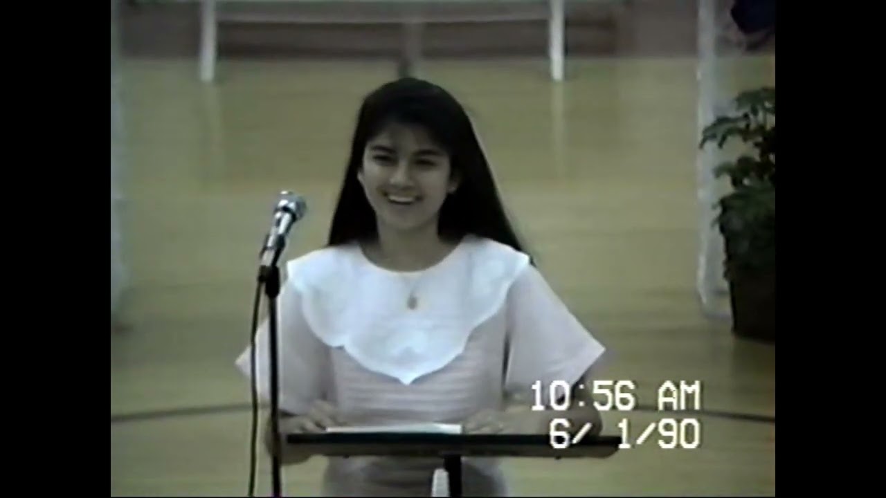 Liberty Christian School 1990 eight grade graduation.