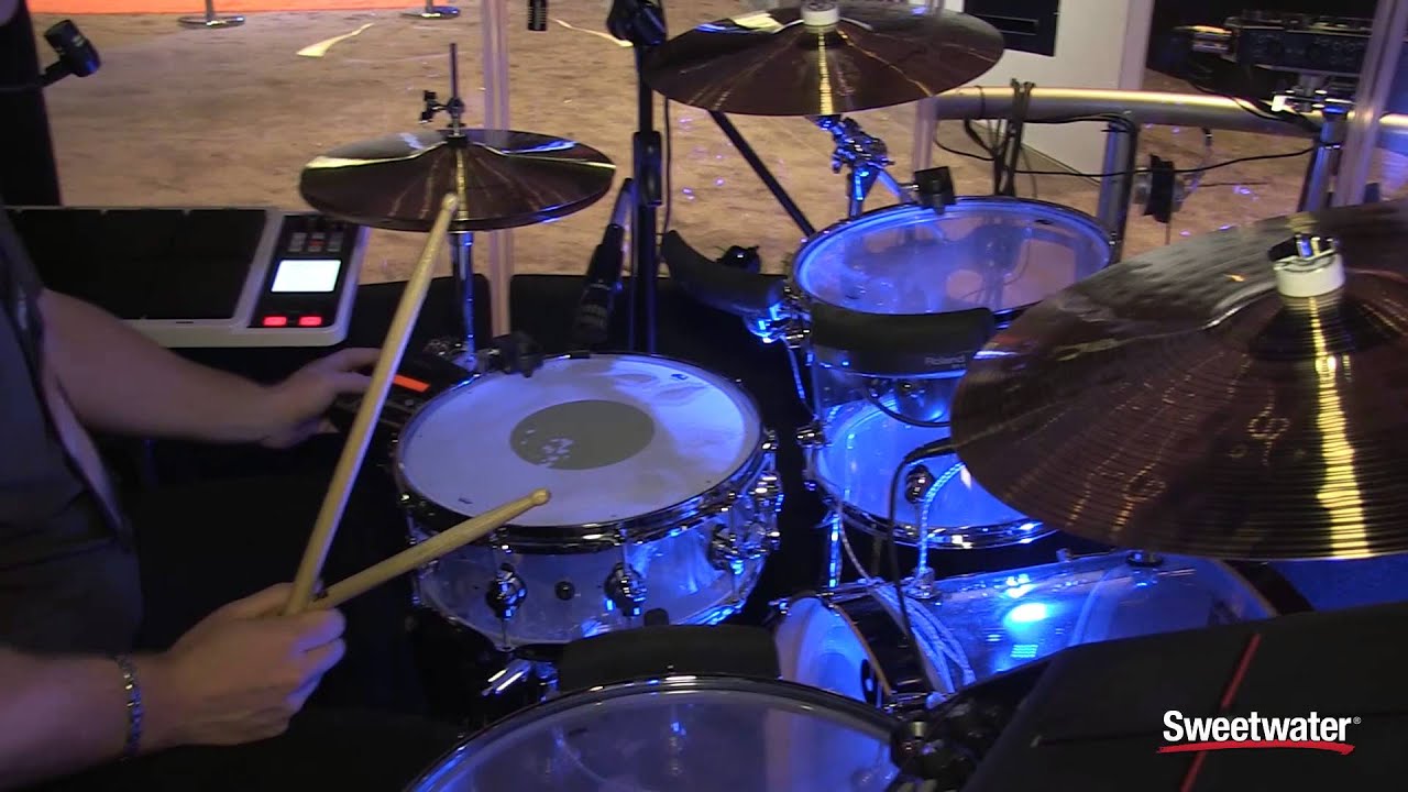 Roland RT-30 Drum Triggers - Sweetwater at Winter NAMM 2015