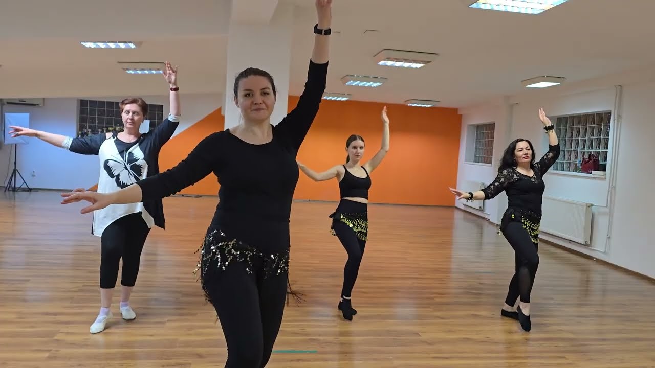 3 luni de dans oriental 💃 Coregrafia de la finalul orei