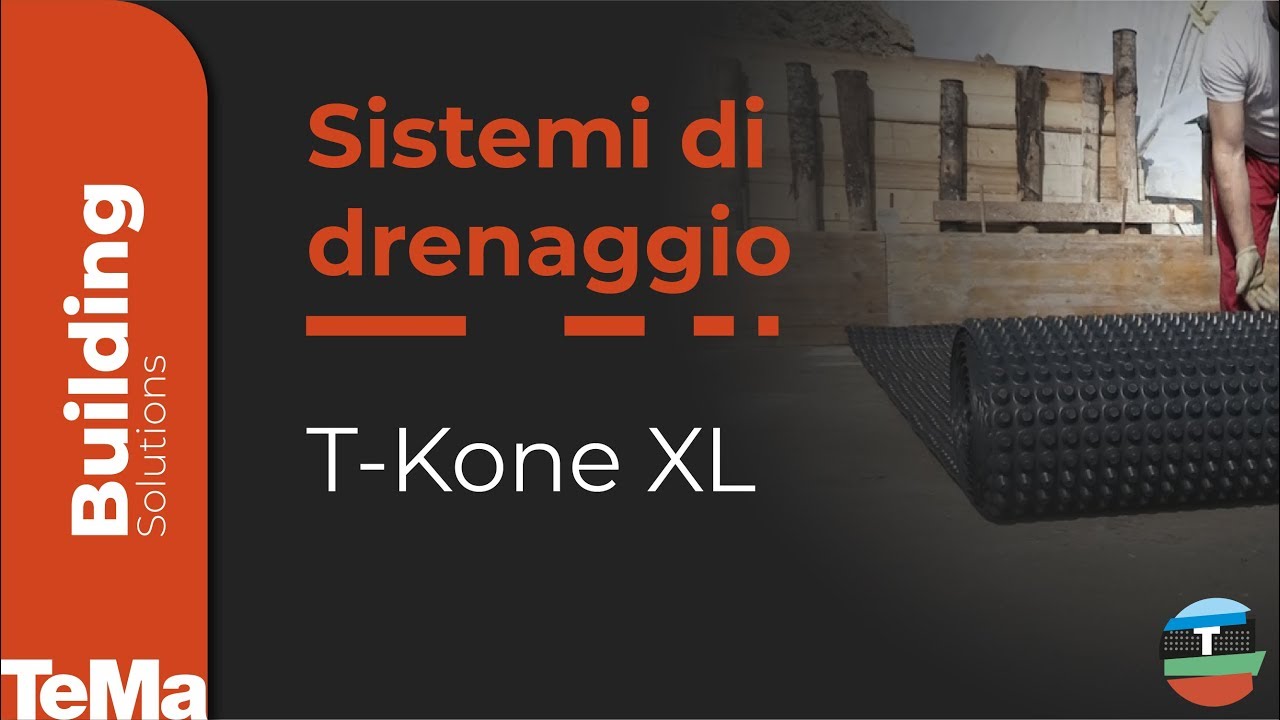 T-Kone XL - Membrana bugnata drenante