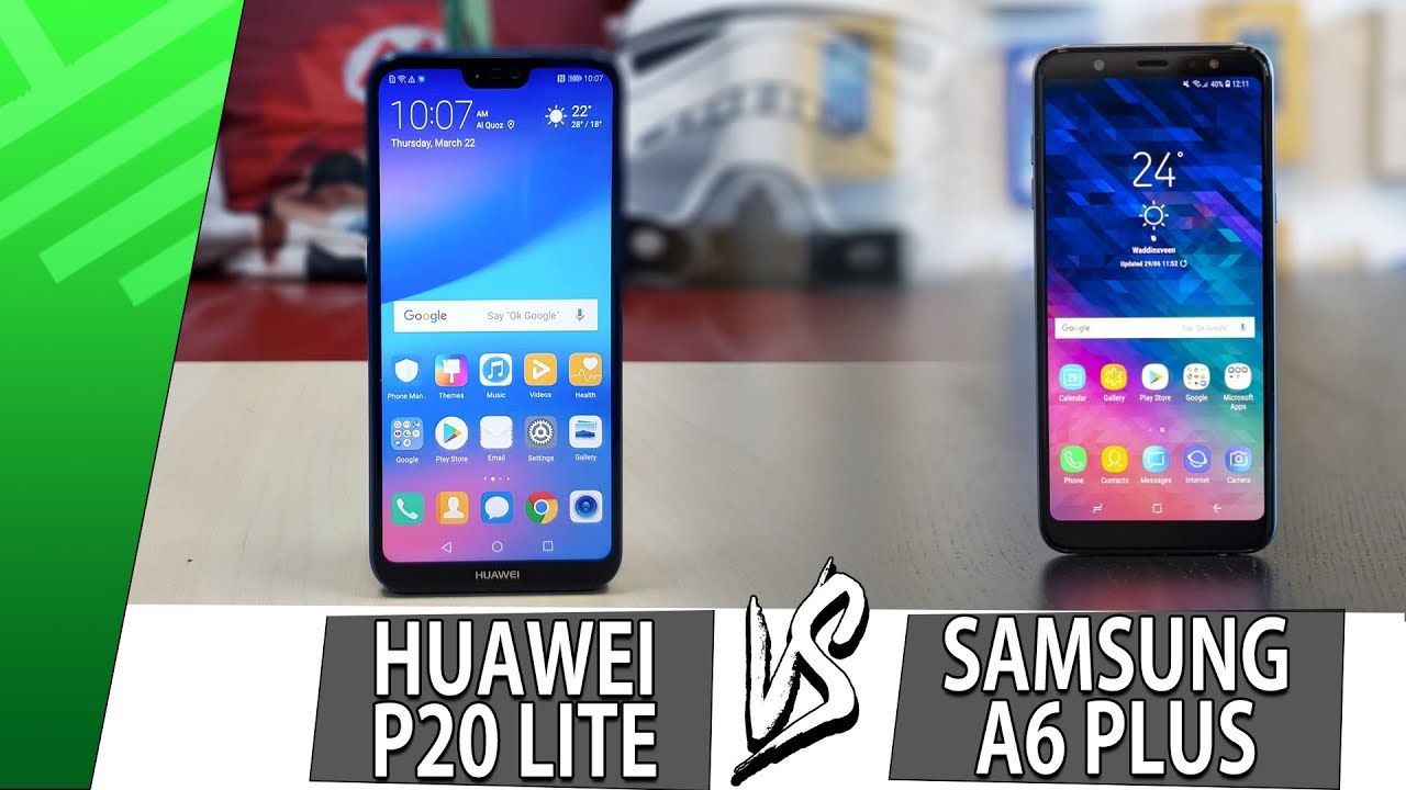 Huawei P20 Lite VS Samsung A6 Plus | Enfrentamiento | Review | Unboxing