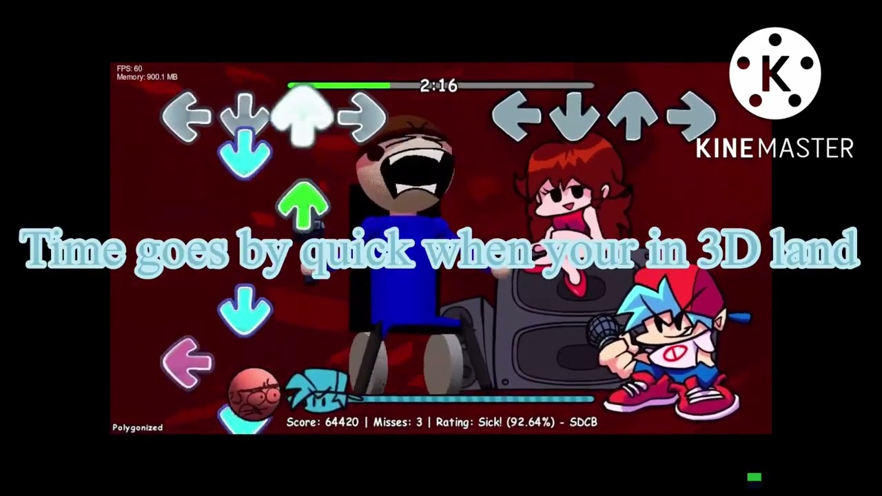 Polygonized with lyrics