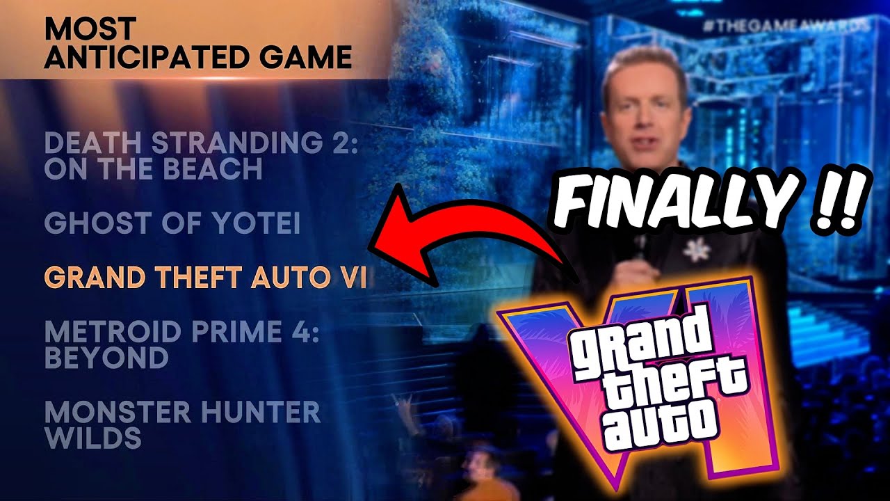 GTA VI at the Game Awards: Everything you need to know !