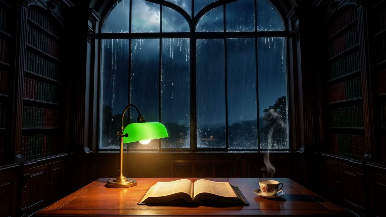 Melancholic Cello & Rain | Deep Focus Music for Writing & Creative Flow