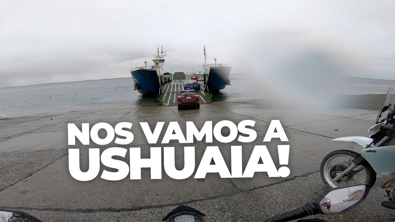 RUMBO USHUAIA EN MOTO | 1/8 | De Río Gallegos al Estrecho de Magallanes | Tierra del Fuego