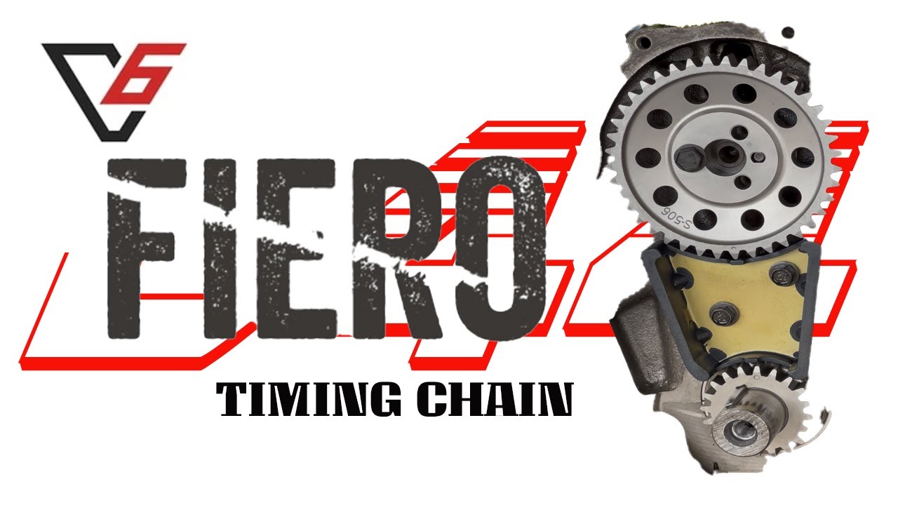 Pontiac Fiero Timing Chain Install 2.8L V6 L44 1985-1988