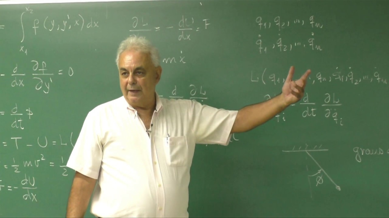 Aula 21.2 - Princípio de Hamilton e coordenadas generalizadas