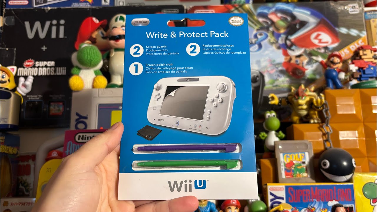 Запечатанный комплект для защиты Wii U от записи (Write & Protect Pack) 2012 года.