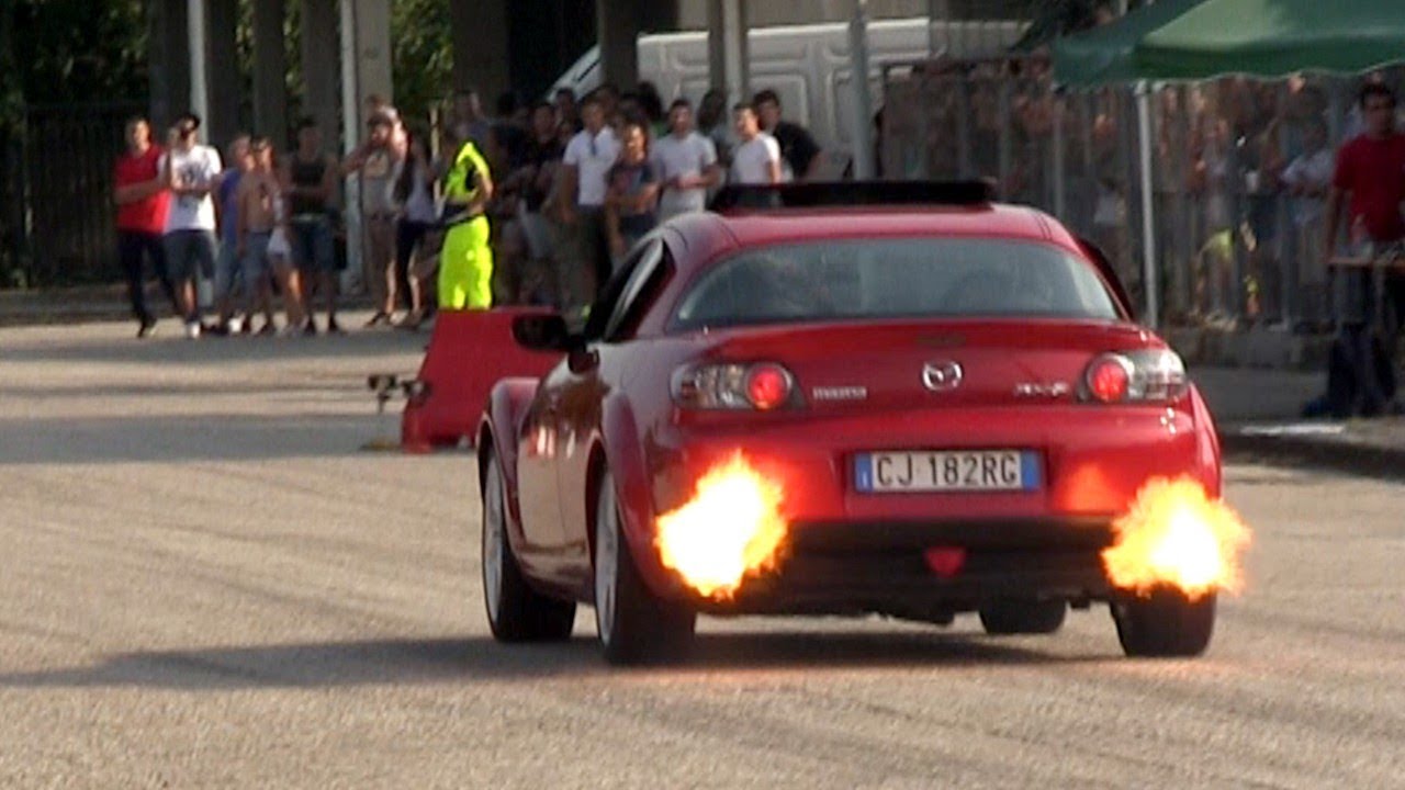 Auto Tuning Raduno 2013 - Drag Race Show: Supra, Murcielago, Kawasaki Go Kart, Skyline R34 & More