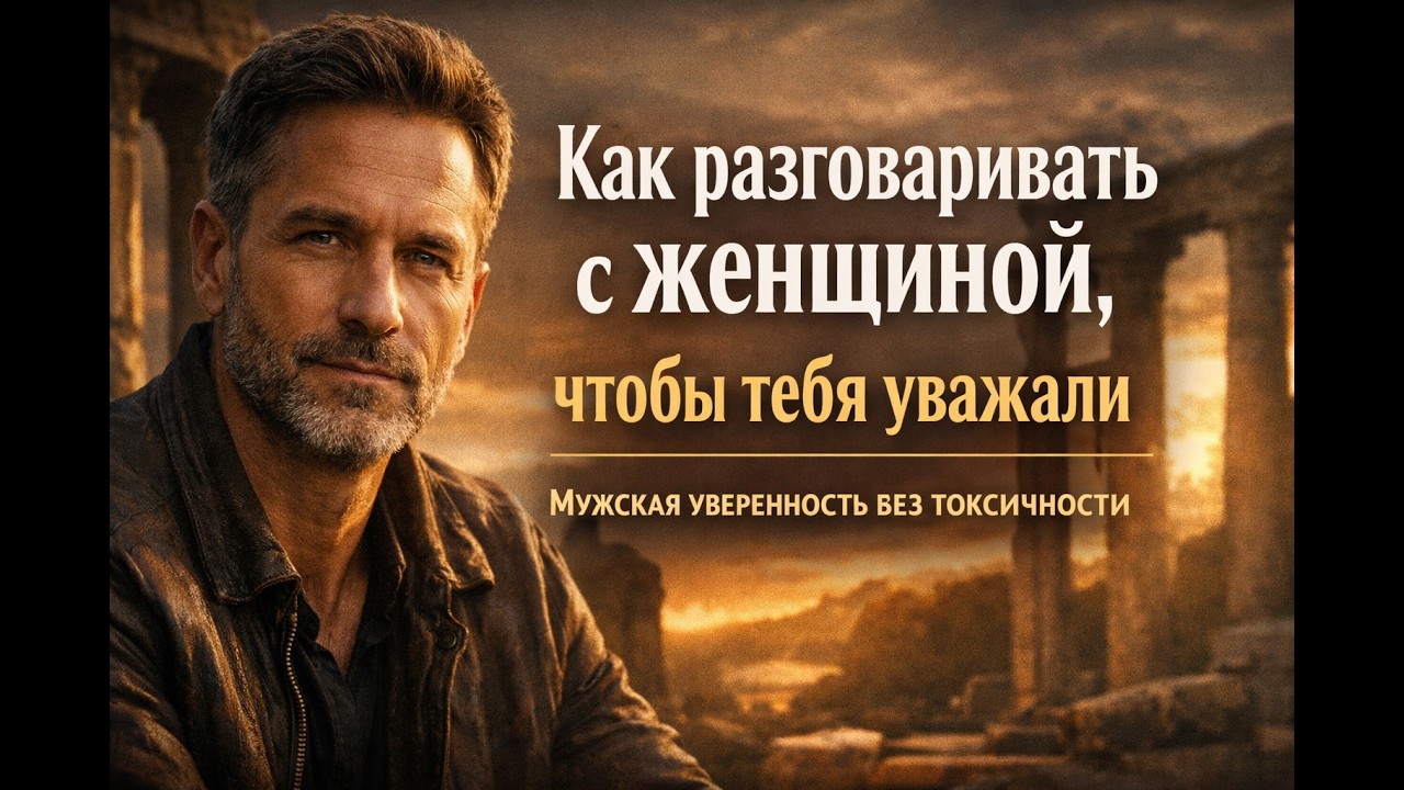 Как разговаривать с женщиной, чтобы тебя уважали | Мужская уверенность без токсичности