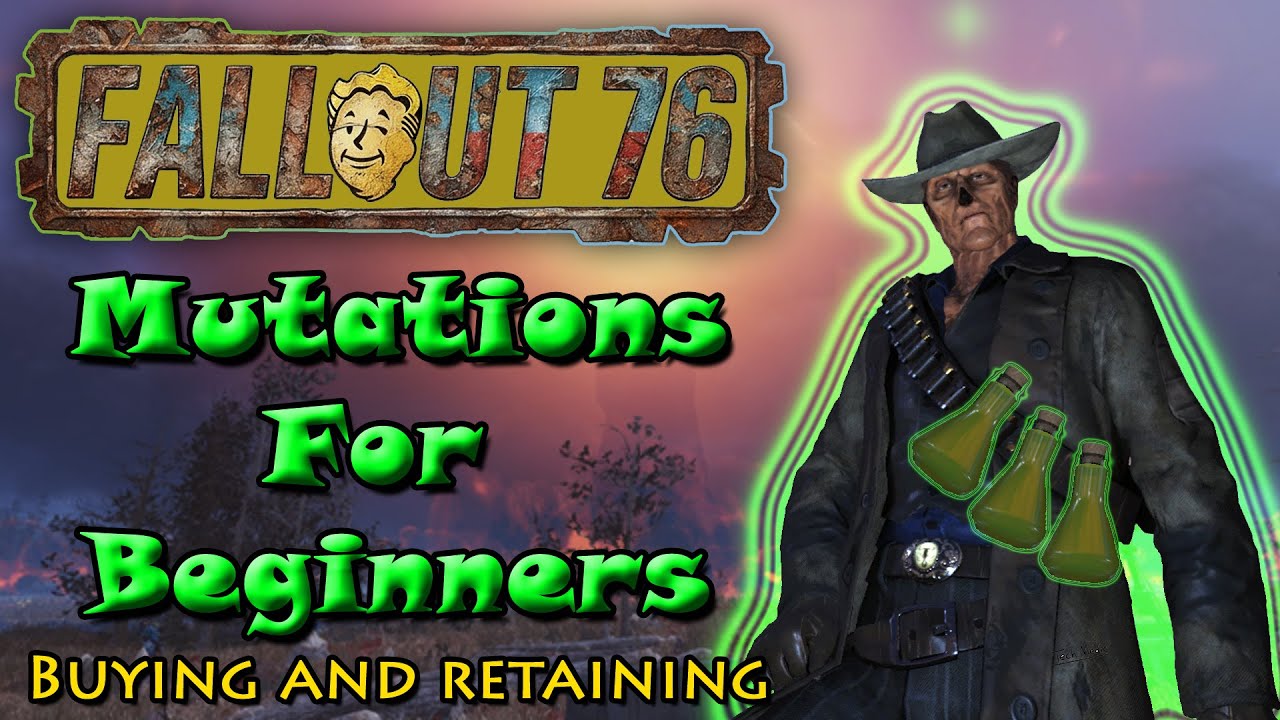 Best Mutations for Early game! Become the Ghoul Sorta - Fallout 76 - (Basic Guide)