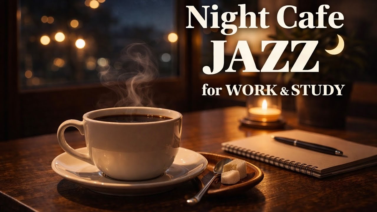 【Relaxing BGM】｜Coffee & Focus Jazz｜For Work, Study & Café Vibes
