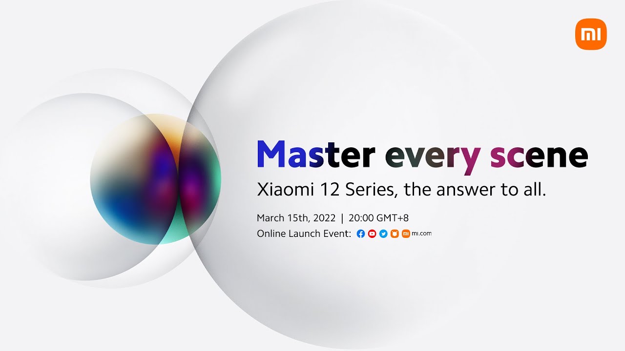 The Xiaomi 12 Series Global Launch | Master Every Scene