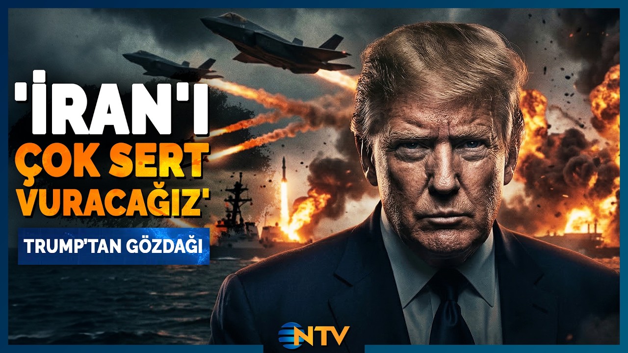 Trump'tan Tahran'a Peş Peşe Tehdit: 'İran'ı Çok Sert Vuracağız!' | NTV