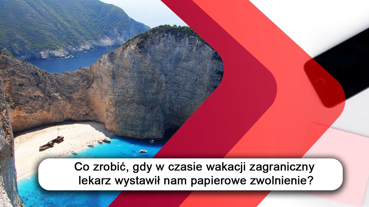 Co zrobić, gdy w czasie wakacji zagraniczny lekarz wystawił nam papierowe zwolnienie?