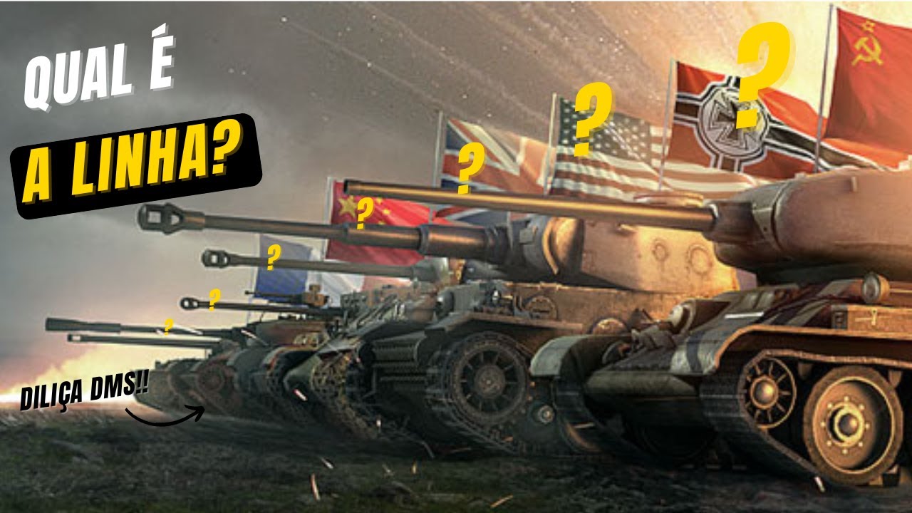 WORLD OF TANKS - DICAS DE LINHAS PARA INCIANTES !!!