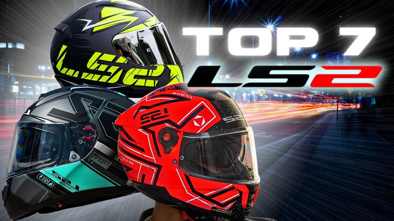 7 Melhores Capacetes Fechados da LS2 para Motociclistas  (Modelos ON - ROAD)