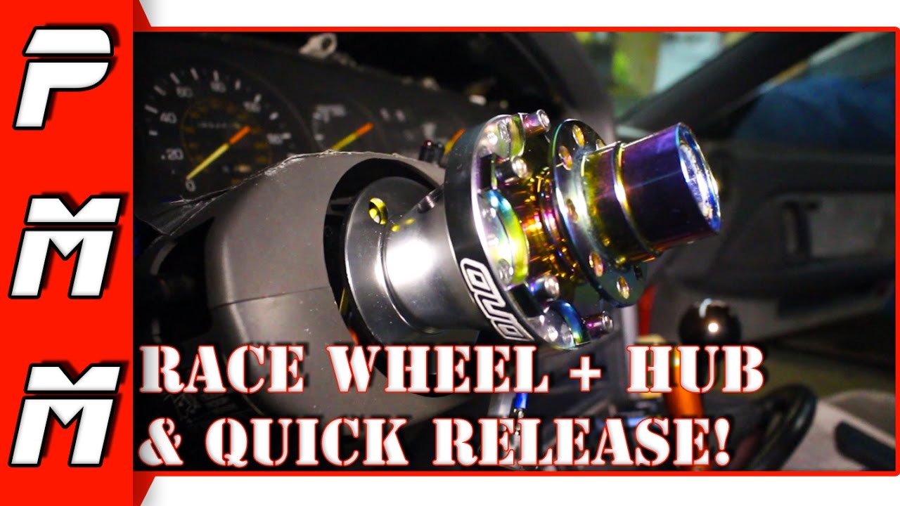 How To Install A Steering Wheel Hub & Quick Release 1JZGTE MKIII Supra Drift Missile DND Performance