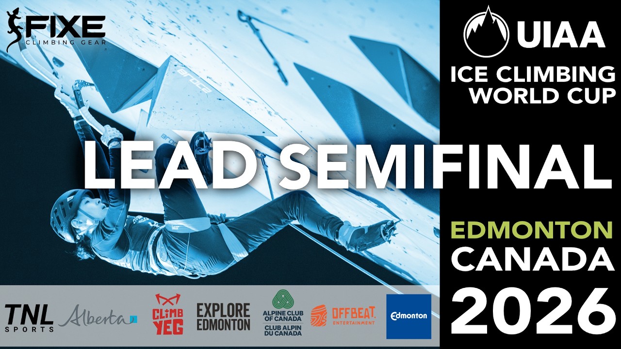 Round 4 Lead Semi-Finals - 2026 Ice Climbing World Cup - LIVE from Edmonton, Canada