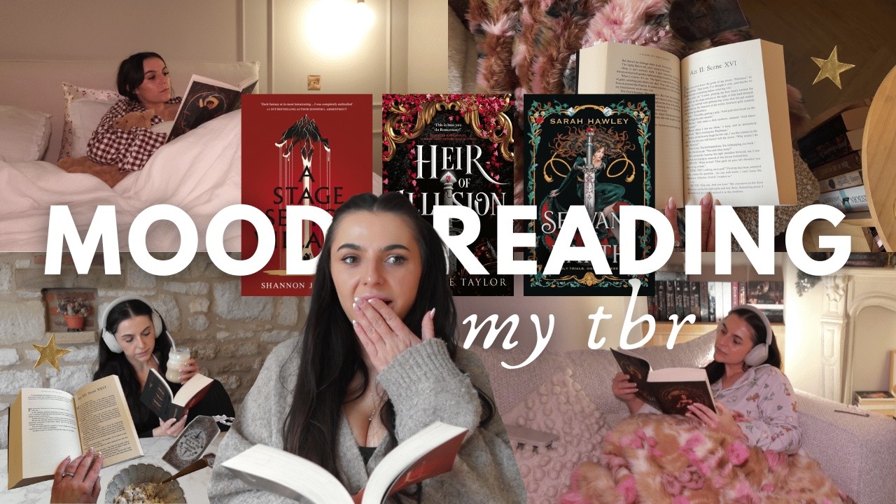 mood reading through my TBR 🌟 READING VLOG 📖