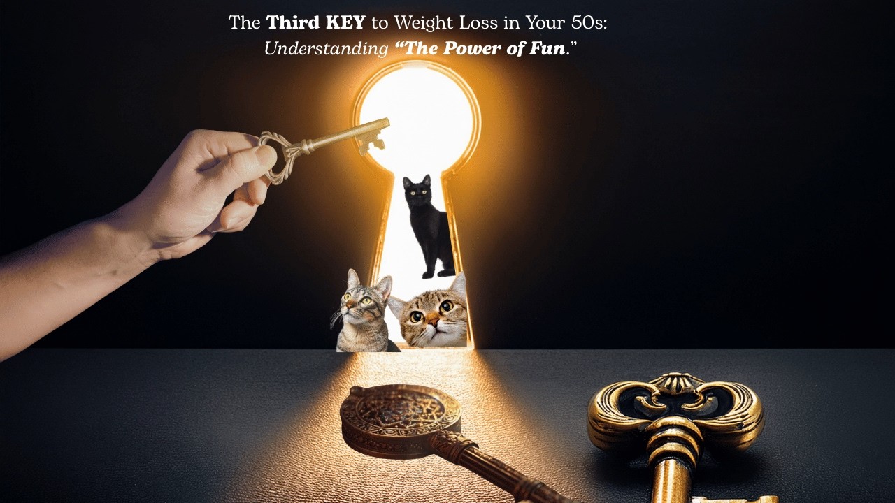 Natural Weight Loss & Wellbeing over 50: The Third Key  #mindsetchange