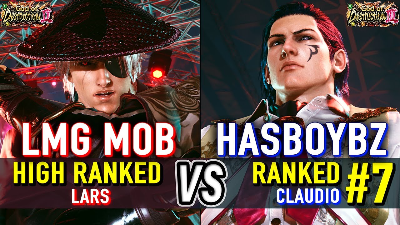 T8 🔥 LMG MOB (Lars) vs HASBOYBZ (#7 Ranked Claudio) 🔥 Tekken 8 High Level Gameplay