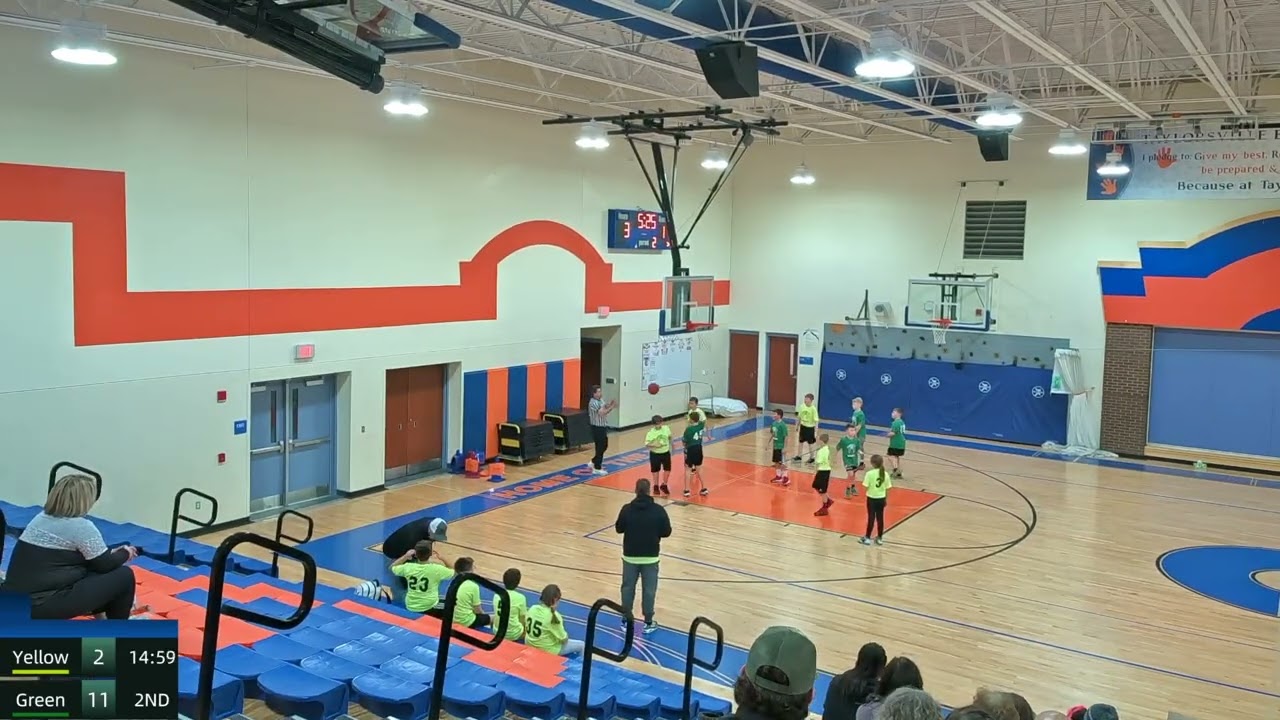 Rec Basketball - Green vs Yellow