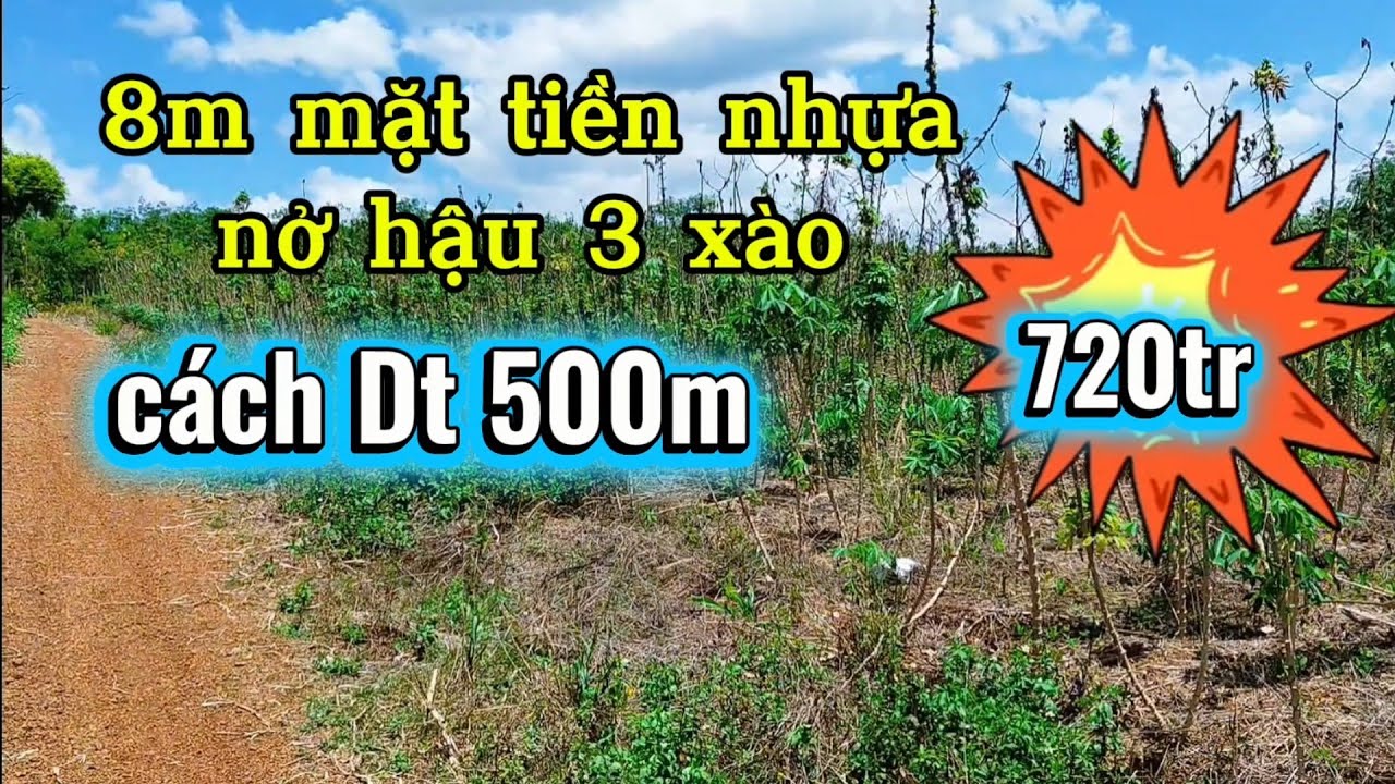 Cách đường Dt 759 500m, gần xã, sát trường học, giá chỉ 720tr