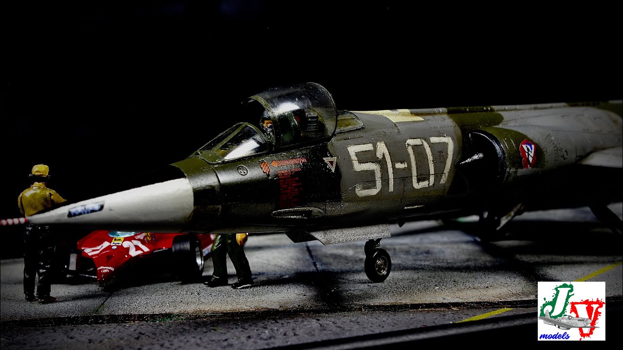 ITALERI F-104S “Starfighter “ 1/48 scale FULL VIDEO BUILD