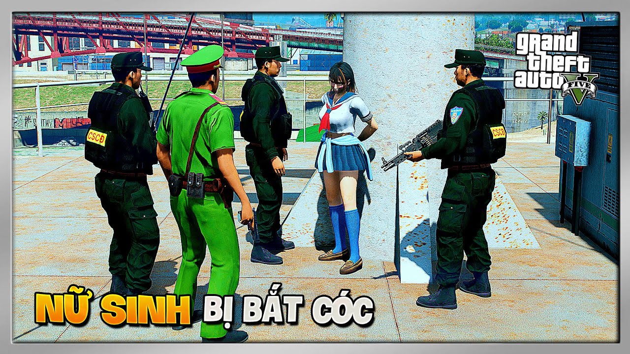 GTA 5 - Cảnh Sát 113 Giải Cứu Em Nữ Sinh Bị Bắt Cóc Tống Tiền